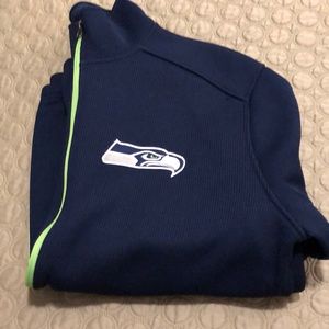 Seahawks Fleece Sweater Coat